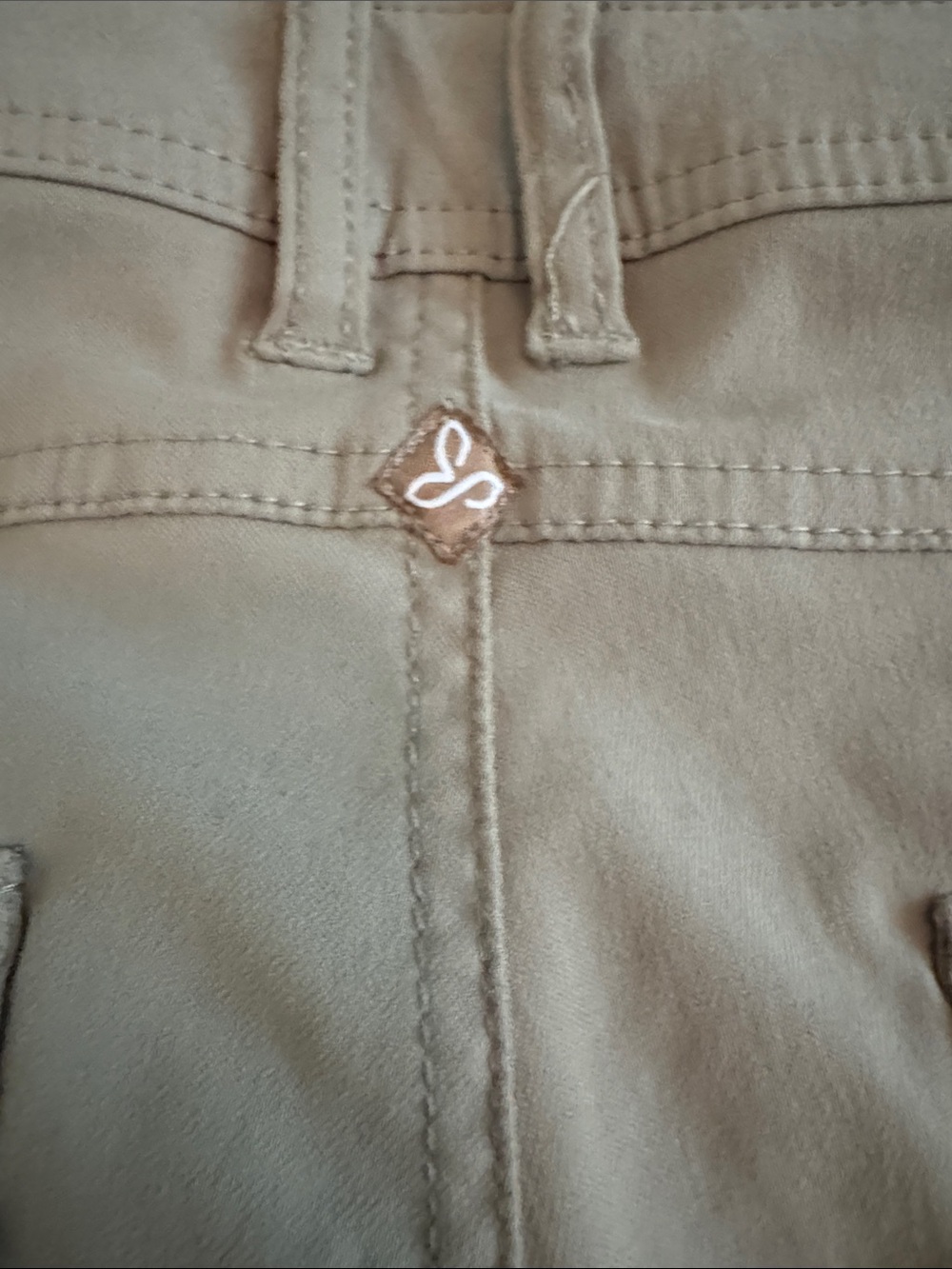 Prana Women's Khaki Cargo Convertible Pants - Picture 10 of 12